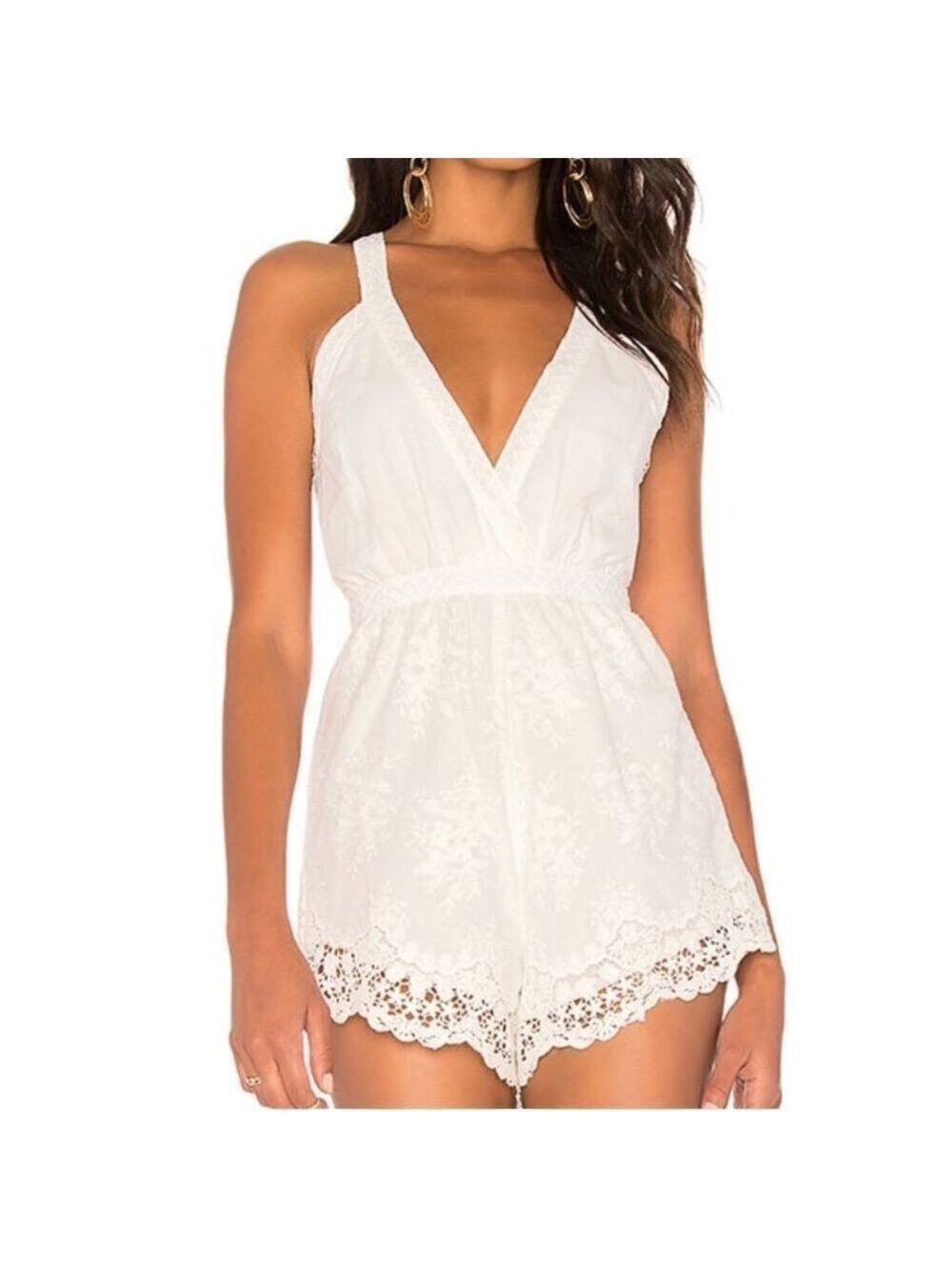 MINKPINK Off White Romper